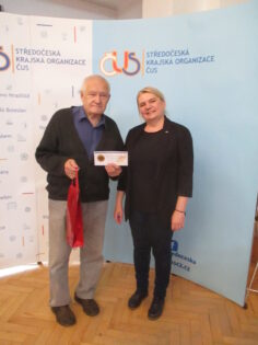Josef Setnička získal Čestný odznak ČUS